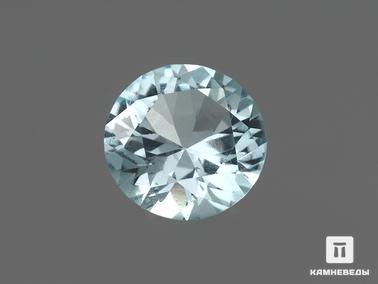 Топаз. Топаз голубой, огранка 6х4 мм (0,9 ct)