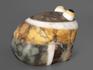 Лягушка из ангидрита и других камней, 9х6 см, 2165, фото 2