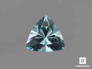 Топаз. Топаз голубой, огранка 8х8х5 мм (1,75 ct)