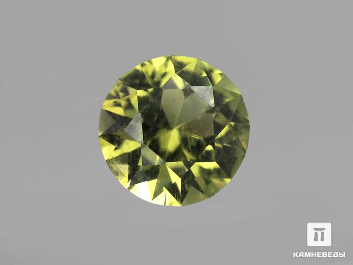 Хризолит (оливин), огранка 6х4 мм (0,8 ct), 2115, фото 1