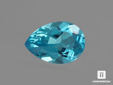 Топаз. Топаз голубой, огранка 14х10х7 мм (6,5 ct)
