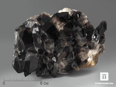 Раухтопаз. Раухтопаз (дымчатый кварц), друза 17,2х12х11 см