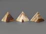 Пирамида из мраморного оникса, 4х4 см, 2251, фото 2