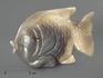 Рыба из халцедона, 11,2х7,4х3 см, 2255, фото 1