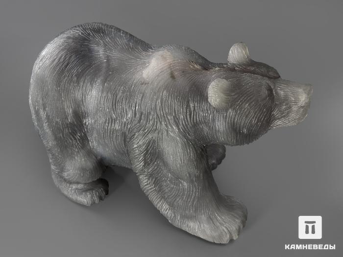 Медведь из агата, 17х11х8 см, 2256, фото 4