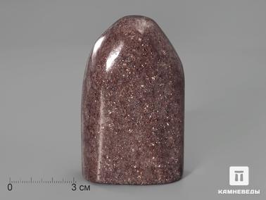 Авантюрин. Авантюрин красный, полировка 7,8х5х3,1 см
