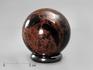 Шар из обсидиана коричневого, 38-40 мм, 2341, фото 2