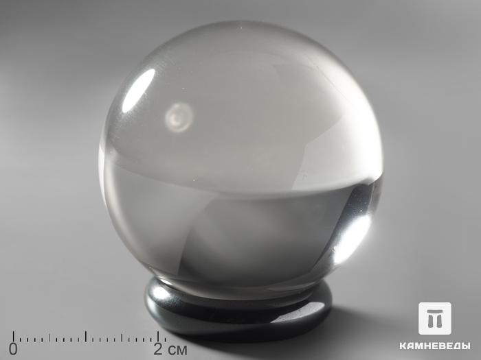 Шар из прозрачного горного хрусталя (кварца), 39 мм, 2399, фото 1