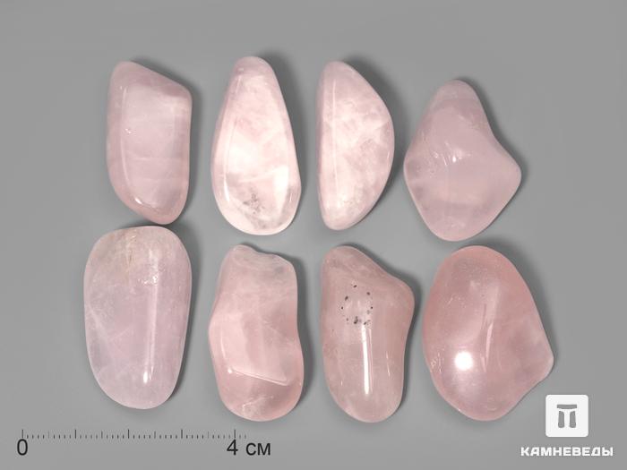 Розовый кварц, галтовка 3,5-4 см, 12-35/5, фото 1