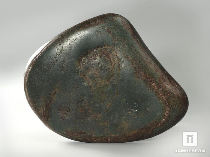 Камбала из природной гальки нефрита, 2821, фото 2