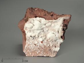 Ванадинит с пироморфитом и кальцитом, 7,4х7,3х4,5 см