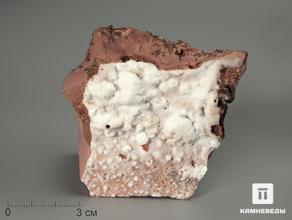 Ванадинит с пироморфитом и кальцитом, 7,4х7,3х4,5 см