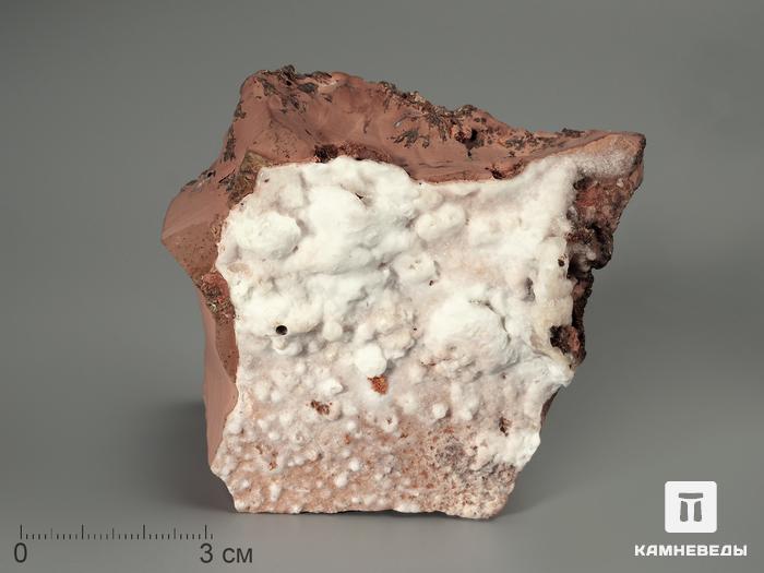 Ванадинит с пироморфитом и кальцитом, 7,4х7,3х4,5 см, 2867, фото 1