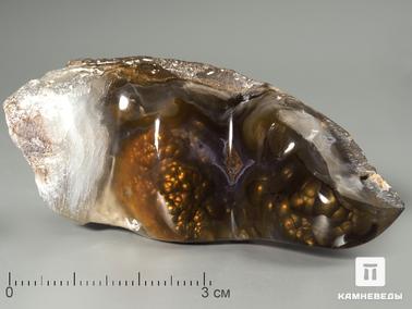 Агат огненный, Агат. Агат огненный, 6,6х3х2,3 см