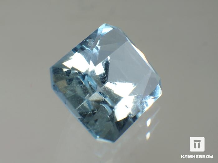 Топаз голубой, огранка 8х6х4,5 мм (1,85 ct), 2632, фото 2