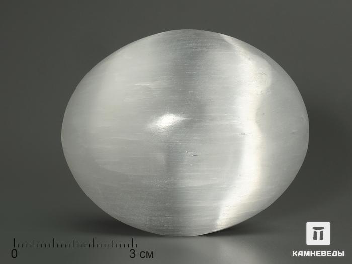Селенит, полированная галька 5,5-6,5 см, 2930, фото 2