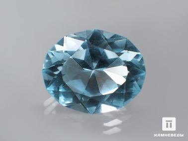 Топаз. Топаз голубой, огранка 10х8х5 мм (2,6 ct)