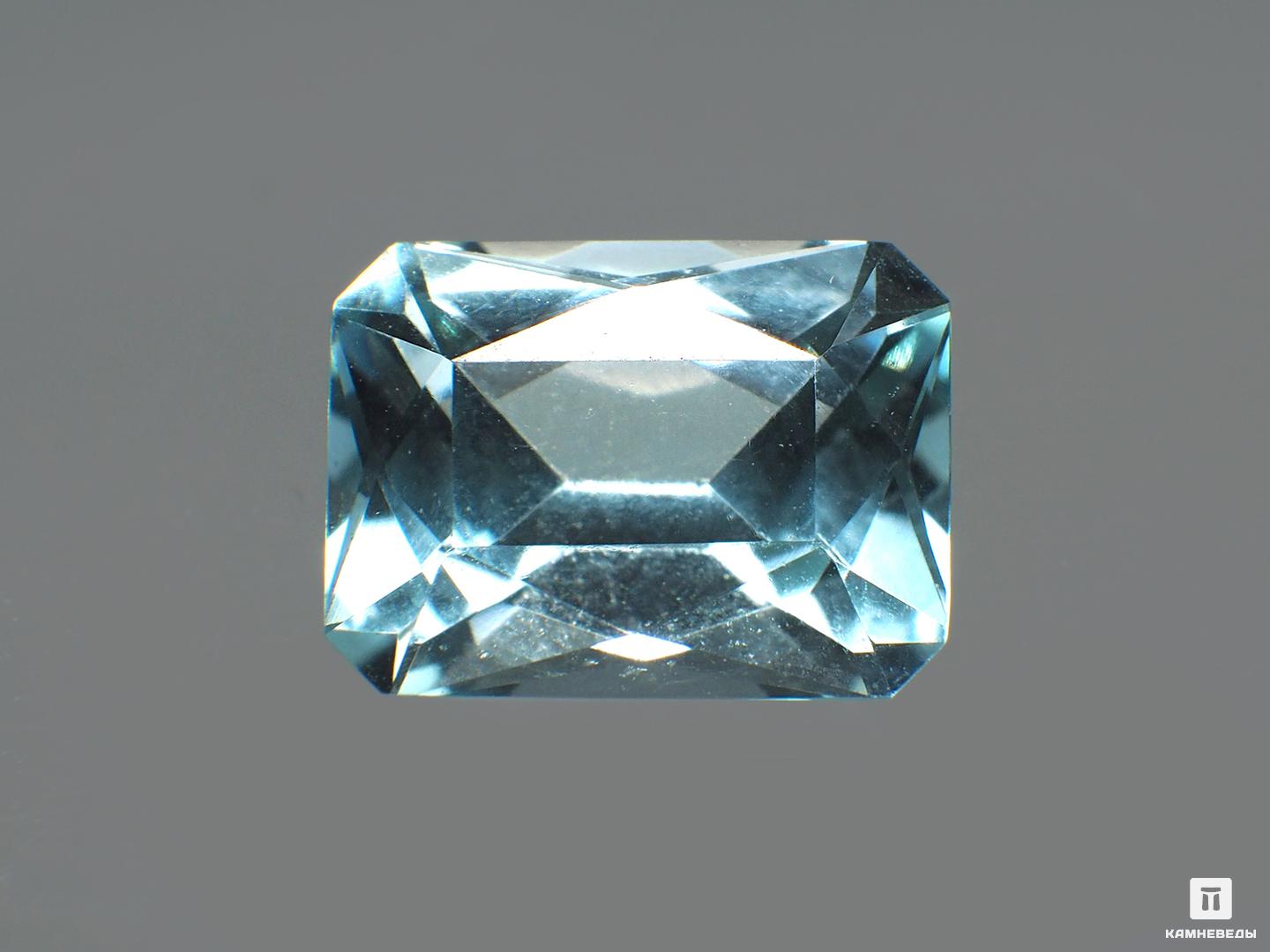 Топаз голубой, огранка 8х6х4,5 мм (1,8 ct) кулон из серебра balex jewellery 3405937207 топаз топаз