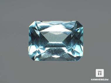 Топаз. Топаз голубой, огранка 8х6х4,5 мм (1,8 ct)