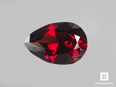 Гранат, Альмандин. Альмандин (гранат), огранка 16х11х7 мм (8,25 ct)