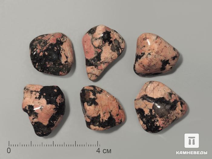 Луксулианит (порфировидный гранит), галтовка 2-2,5 см, 2899, фото 1