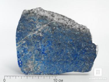 Лазурит. Лазурит, полированный срез 16,5х13,5х0,9 см