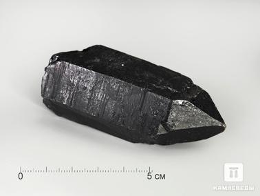 Морион (чёрный кварц). Морион, кристалл 10,4х4,5х3,9 см