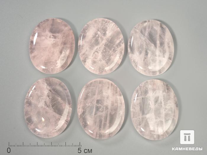 Камень «Антистресс» из розового кварца, 4х3 см, 3263, фото 2