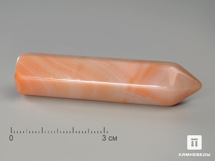 Сердолик в форме кристалла, 6х1,5х1,3 см, 3285, фото 1