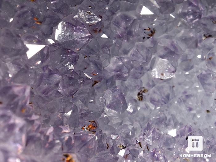 Жеода агата с кристаллами аметиста, 19х18х13,3 см, 3271, фото 4