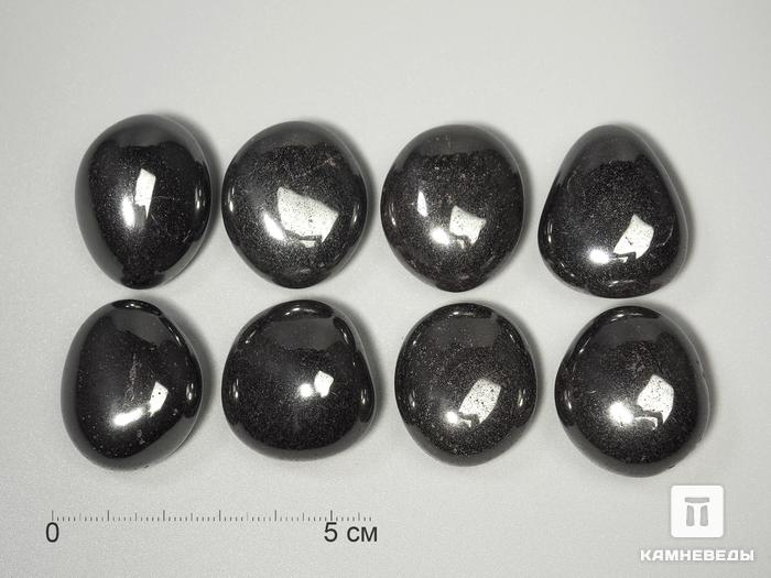 Гематит, крупная галтовка 2,5-4 см (35-40 г), 3355, фото 1