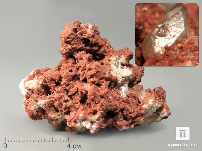 Топаз, кристаллы в породе 9,8х7х5,6 см, 10-30/18, фото 1