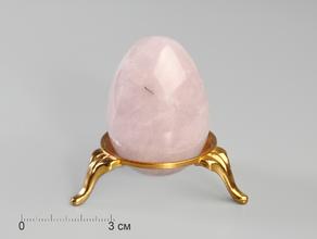 Яйцо из розового кварца, 4,9х3,6 см