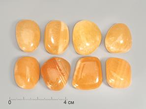 Кальцит апельсиновый, крупная галтовка 2,5-3 см (15-20 г)
