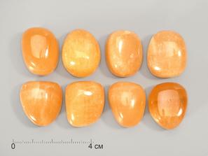 Кальцит апельсиновый, крупная галтовка 2-3 см (10-15 г)