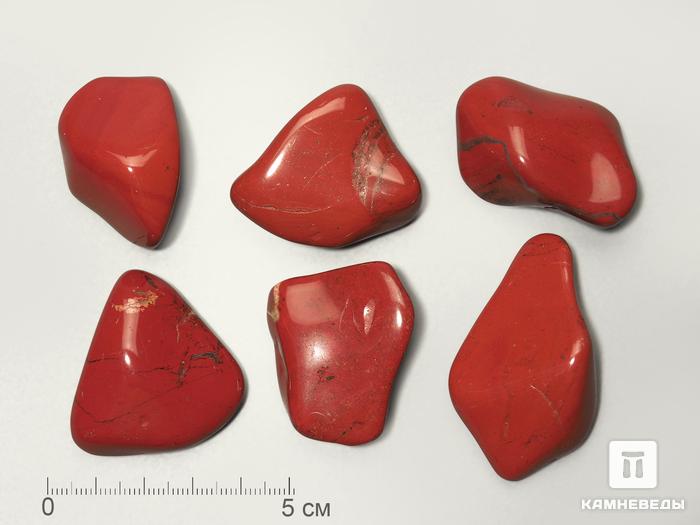 Яшма красная, крупная галтовка 3-5 см (20-25 г), 3618, фото 1