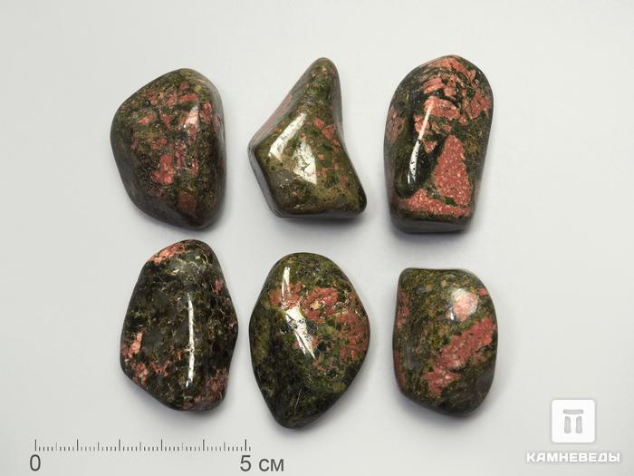 Унакит, крупная галтовка 3,5-4,5 см (30-35 г), 3670, фото 1