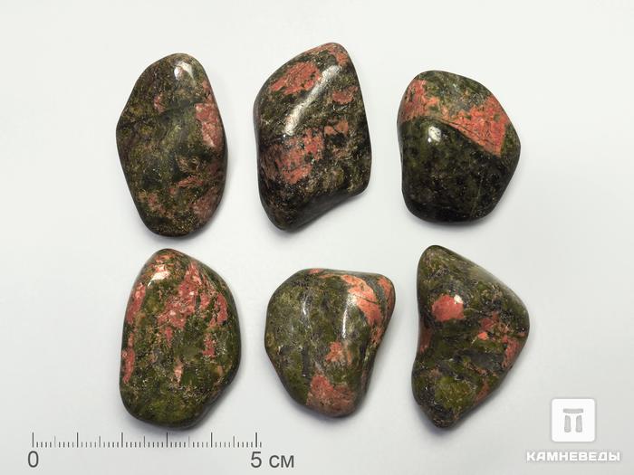 Унакит, крупная галтовка 3-4,5 см (20-25 г), 3668, фото 1