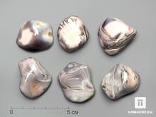 Агат абрикосовый, крупная галтовка 2,5-4,5 см (15-20 г)