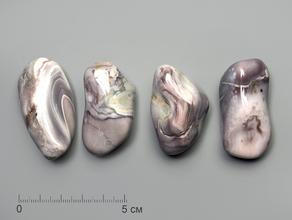 Агат абрикосовый, крупная галтовка 4-5 см (35-40 г)