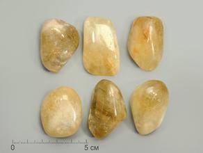 Цитрин (облагороженный аметист), крупная галтовка 4-5 см (25-30 г)