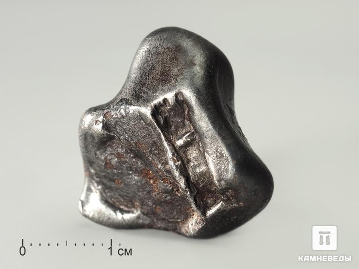 Метеорит Сихотэ-Алинь, индивидуал 2,6х2,4х1 см (18,47 г), 4017, фото 2