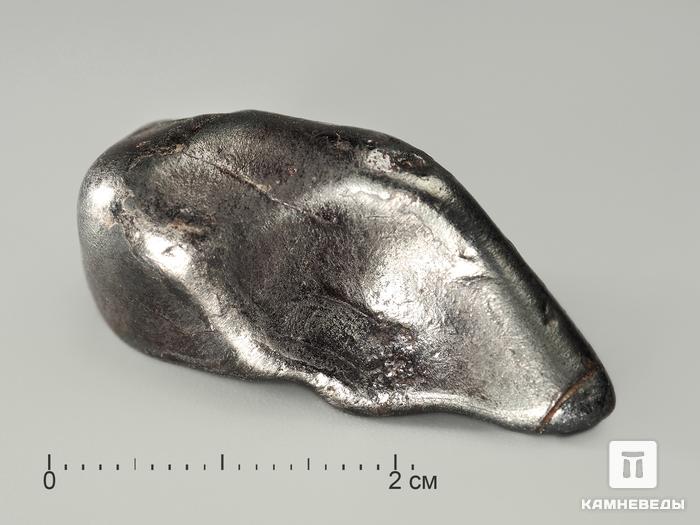Метеорит Сихотэ-Алинь, индивидуал 3,4х1,6х1,5 см (25,10 г), 4015, фото 2