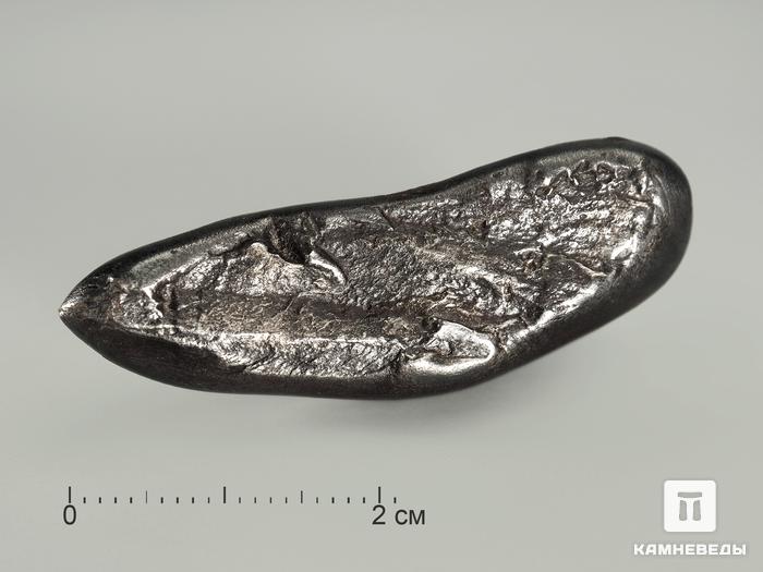Метеорит Сихотэ-Алинь, индивидуал 4,3х1,5х1 см (25,19 г), 4016, фото 2
