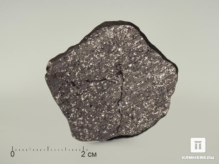Метеорит NWA 12923, пластина 3,7х3,2х0,2 см, 3994, фото 1