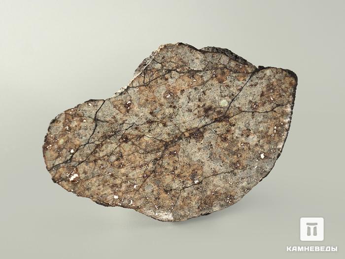 Метеорит Челябинск LL5, пластина 3,6х2,3х0,2 см, 4001, фото 3