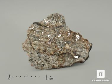 Метеориты. Метеорит Челябинск LL5, 1,7х1,4х0,5 см