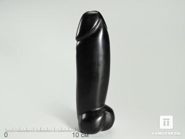 Гагат. Фаллос из гагата, 16,7х5,3х5,1 см