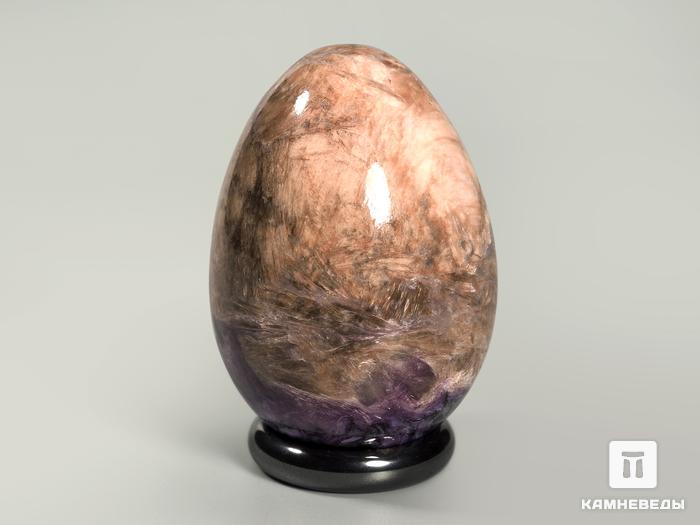 Яйцо из чароита, 4,9х3,5 см, 4205, фото 4