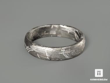 Метеориты. Кольцо из метеорита Muonionalusta, ширина 5 мм